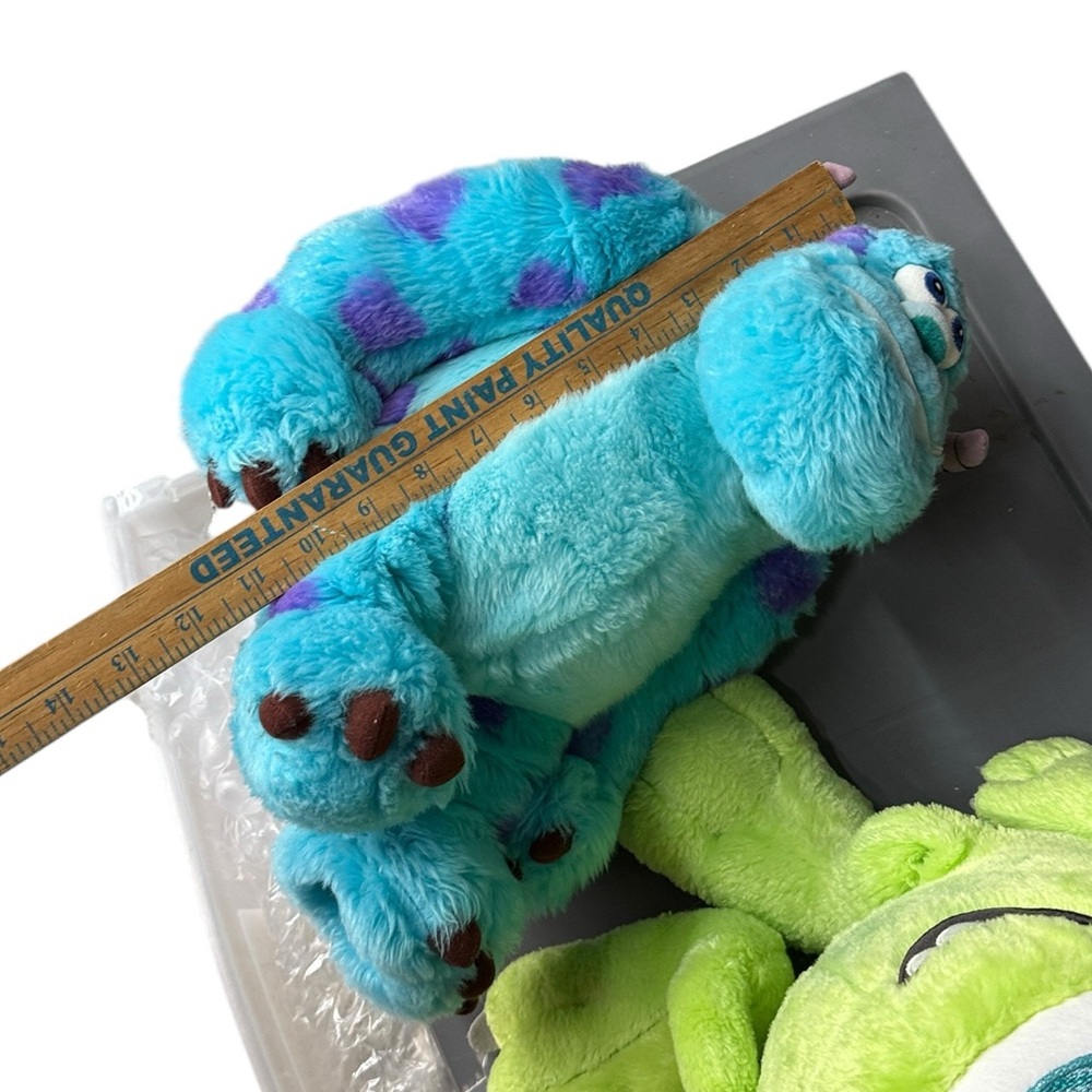 Disney Parks Monsters Inc. Sully Mike Wazowski Set Lot Plush Stuffed Animal Toy - Picture 3 of 10